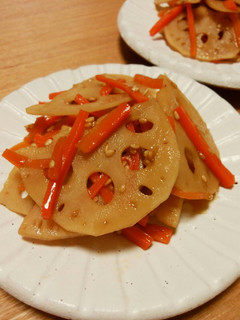 簡単♪蓮根とにんじんのきんぴら-レシピのメイン写真