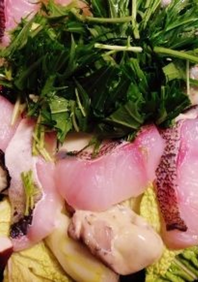 うまうま鱈と牡蠣のホットプレート蒸し♪-レシピのメイン写真