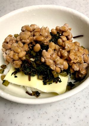 栄養満点！納豆チーズごはん-レシピのメイン写真
