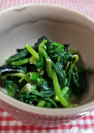 激ウマほうれん草のマヨポン磯風味-レシピのメイン写真
