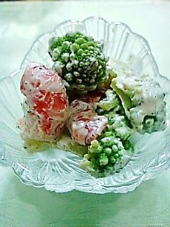 珍しい野菜♪レンザンのマヨネーズ和え-レシピのメイン写真
