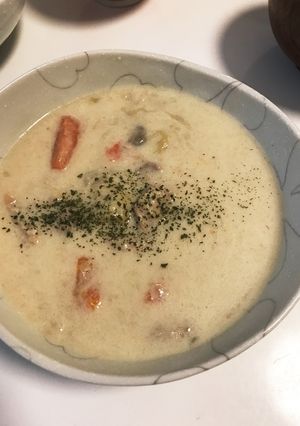 白菜と里芋のトロトロ豆乳シチュー-レシピのメイン写真