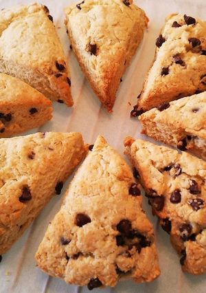☆ココナッツチョコチップスコーン☆-レシピのメイン写真