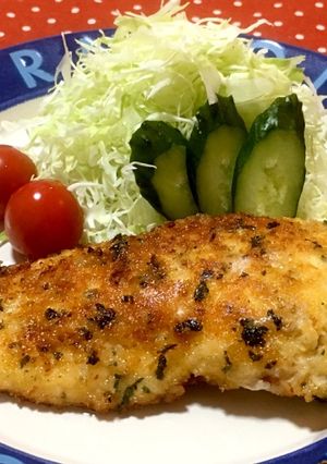 チーズとパセリ入りチキンカツレツ-レシピのメイン写真