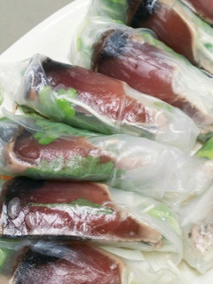 鰹のたたきで生春巻-レシピのメイン写真