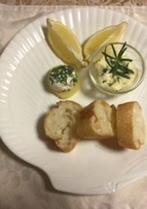 フレッシュハーブバターのカナッペ-レシピのメイン写真