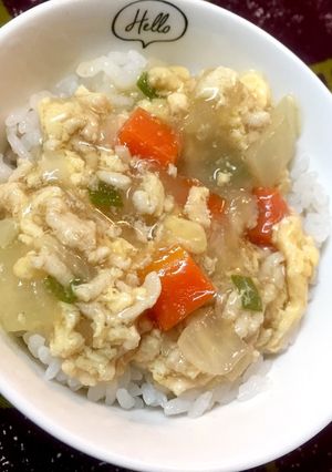 親子丼（離乳食中期〜）-レシピのメイン写真