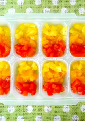 ☆カラフルパプリカの冷凍ストック☆-レシピのメイン写真