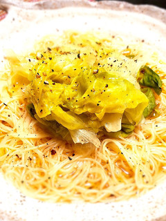 レタスのスープパスタ-レシピのメイン写真