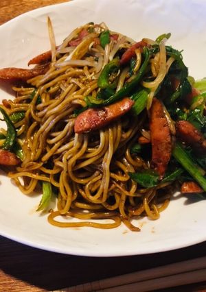 普通の焼きそば-レシピのメイン写真
