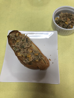 ふじっ子煮×パン『朝の和風トースト』-レシピのメイン写真