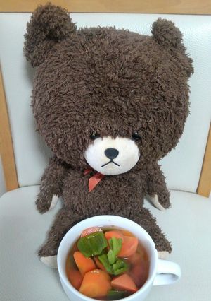 めんつゆ生姜のニンジンとピーマンの煮物-レシピのメイン写真