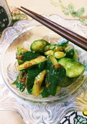 山椒&なたね油風味きゅうりのもろみ和え-レシピのメイン写真