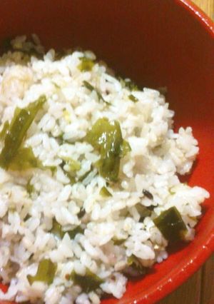 わかめ御飯-レシピのメイン写真