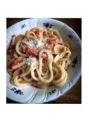 冷凍うどんで!イタリアン風焼うどん-レシピのメイン写真
