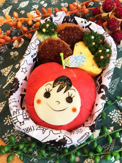 キャラ弁♡リンゴちゃん-レシピのメイン写真