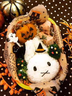 キャラ弁♡ハロウィンミッフィー-レシピのメイン写真