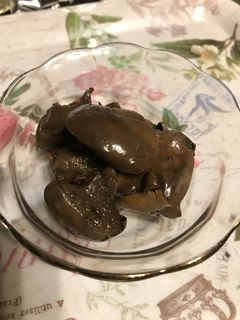 鶏レバーのソース煮-レシピのメイン写真
