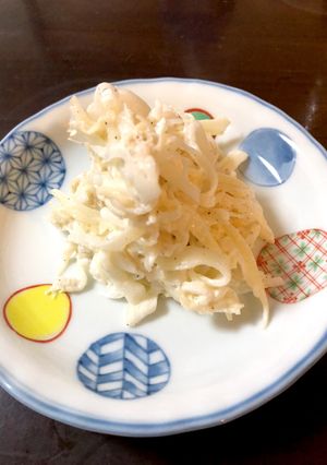 簡単！大根とセロリと帆立貝水煮缶のサラダ-レシピのメイン写真