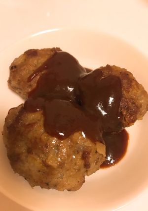 簡単美味！フワフワジューシーハンバーグ-レシピのメイン写真