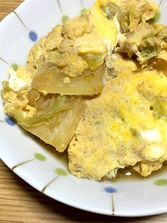 白菜の卵とじ-レシピのメイン写真