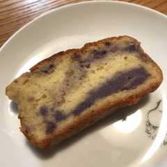 รูปของ 紫芋のマーブルパウンドケーキ