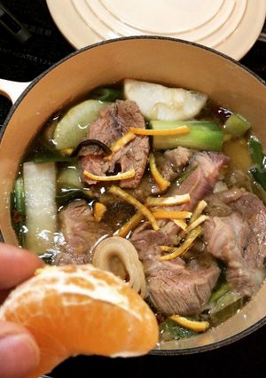 柑橘あまずっぱ うま肉にこみ-レシピのメイン写真