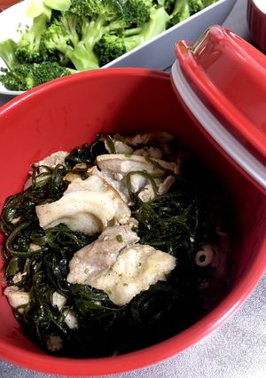 刻み昆布と豚肉の炒め物＊簡単即おつまみ-レシピのメイン写真