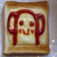 お絵かきトースト