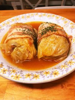 ロールキャベツ トマトスープ仕立て-レシピのメイン写真