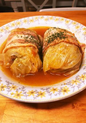 ロールキャベツ トマトスープ仕立て-レシピのメイン写真