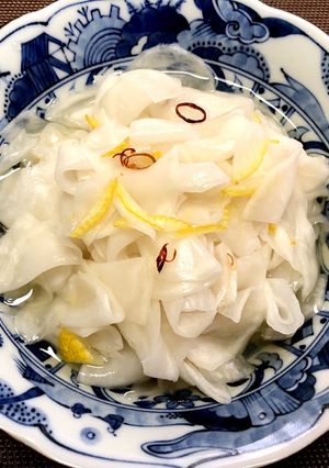 すし酢で簡単♪ かぶと柚子の酢の物-レシピのメイン写真