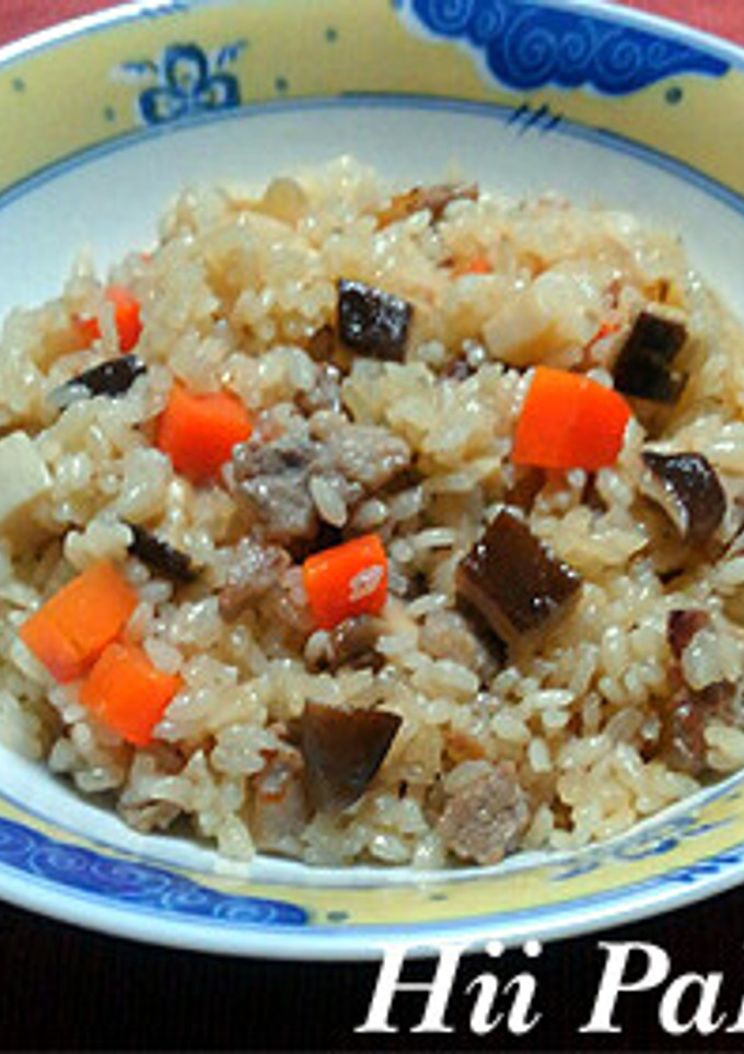 もっちり！中華風炊き込みご飯-レシピのメイン写真