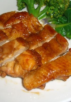 簡単♪照り焼きチキン ワインビネガー風味-レシピのメイン写真
