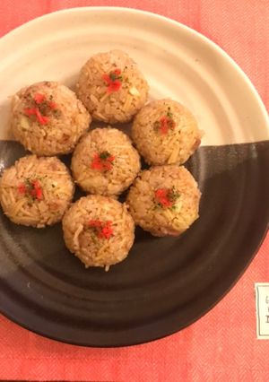 ☆そばめしおにぎり-レシピのメイン写真