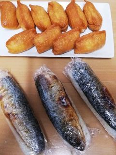 さばの棒寿司と稲荷寿司-レシピのメイン写真