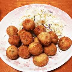 รูปของ 鶏つくねでコロコロメンチ☆