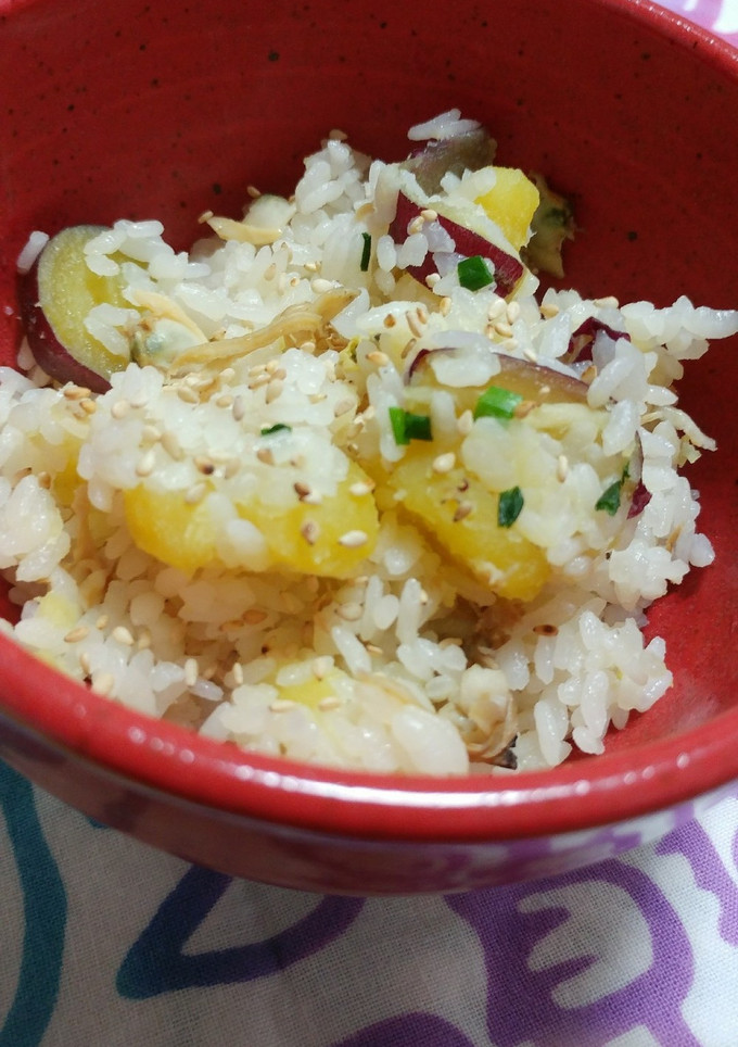 ☆さつまいもとアサリの炊き込みご飯☆-レシピのメイン写真