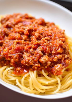 トマト缶使い切り！超簡単ミートソース-レシピのメイン写真