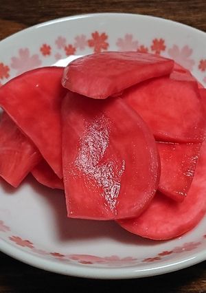 簡単で美味しい赤かぶ漬け-レシピのメイン写真