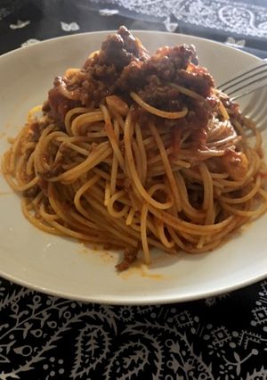 肉を楽しむ！深〜いコクのミートソース-レシピのメイン写真