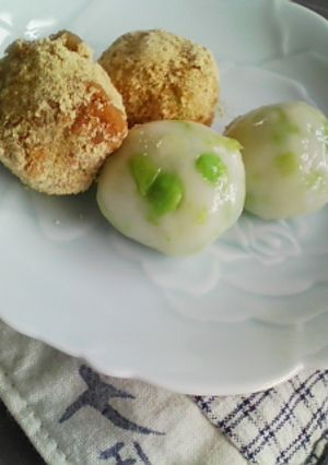 枝豆団子 ―●●●-レシピのメイン写真