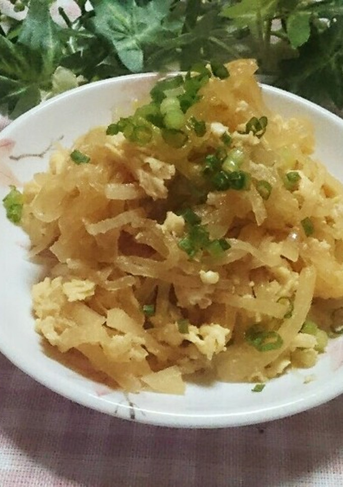 母が作る大根の卵とじ♡-レシピのメイン写真