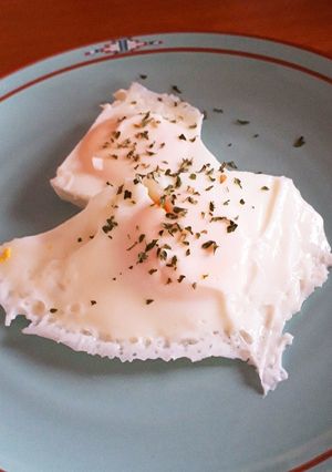 レンジで簡単目玉焼きー-レシピのメイン写真