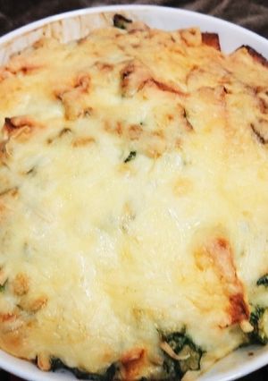 オクラとはんぺんの和風キッシュ-レシピのメイン写真