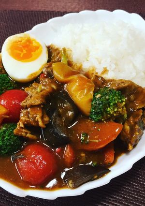 簡単!野菜たっぷりカレー!(^^)!-レシピのメイン写真