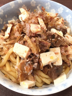 簡単!肉入り焼うどん!(^^)!-レシピのメイン写真