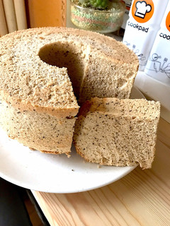 紅茶シフォンケーキ-レシピのメイン写真