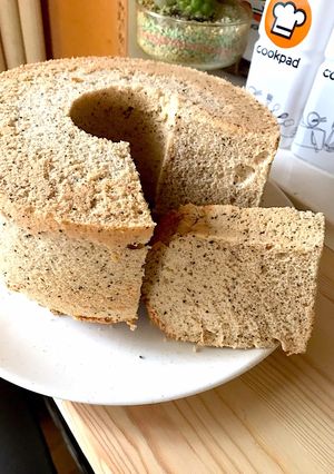 紅茶シフォンケーキ-レシピのメイン写真