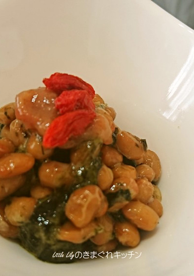 納豆と海苔の佃煮の和え物-レシピのメイン写真